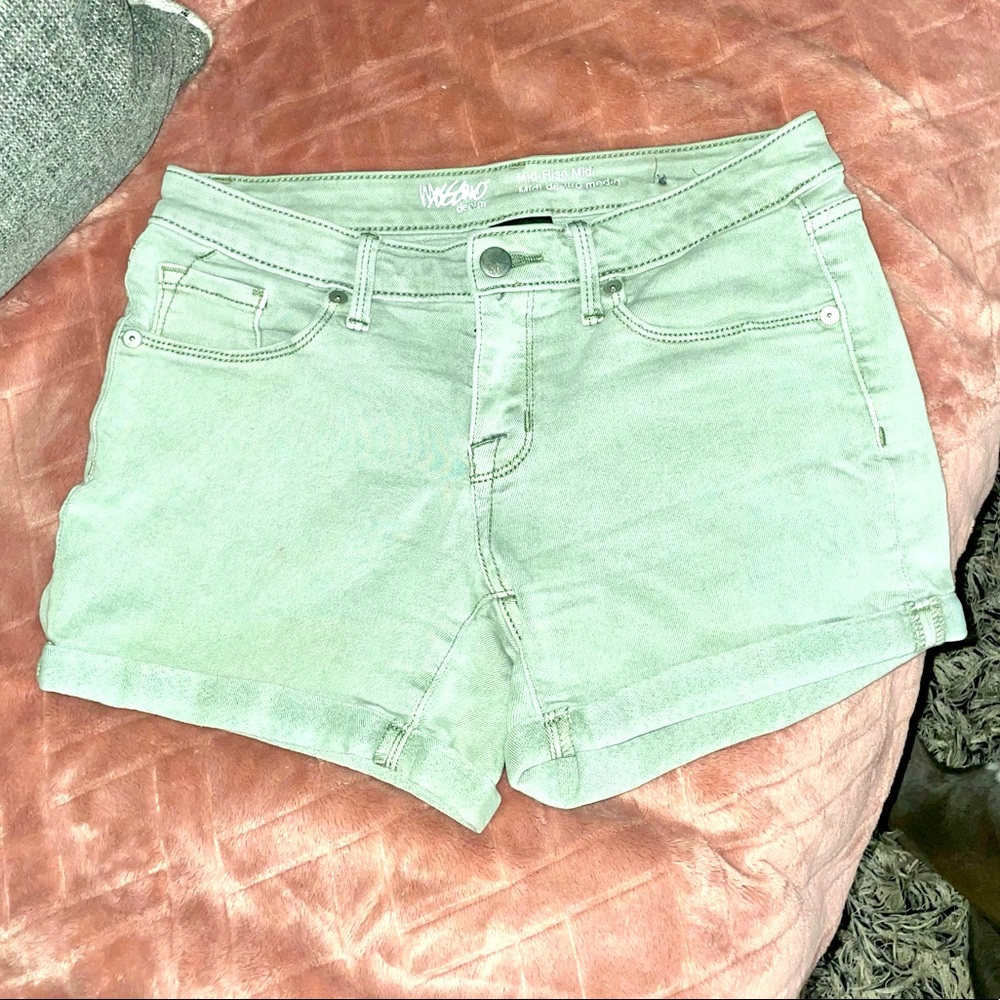 Mossimo Cuffed Denim Shorts
